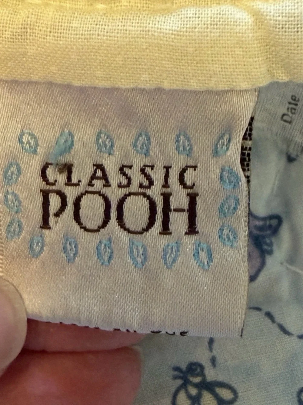 Vintage Disney Winnie the Pooh Quilt Twin Size C&F Enterprises